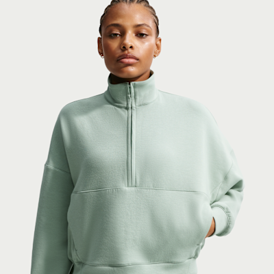 Nike 24.7 ImpossiblySoft Women's Dri-FIT Oversized 1/2-Zip Top